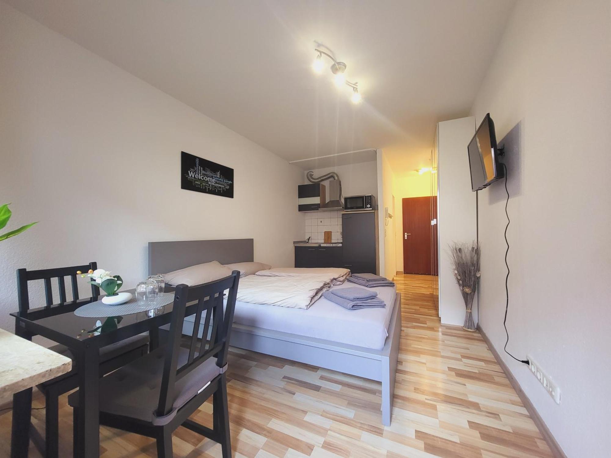 Zentrales Apartment Mit Balkon Und Parkplatz Trevír Exteriér fotografie